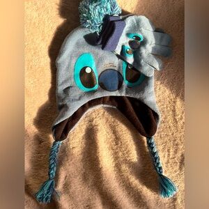 Lilo & Stitch Beanie and Gloves Set